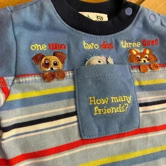 Baby Einstein Cotton Colorful Onesie 3 months - Picture 2 of 13